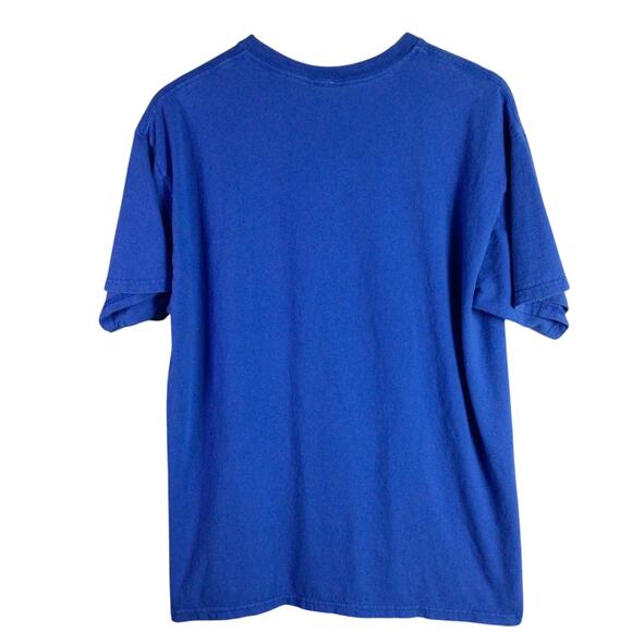 Nintendo Super Mario Bros distressed 2007 T Shirt Blue Large - Picture 5 of 5